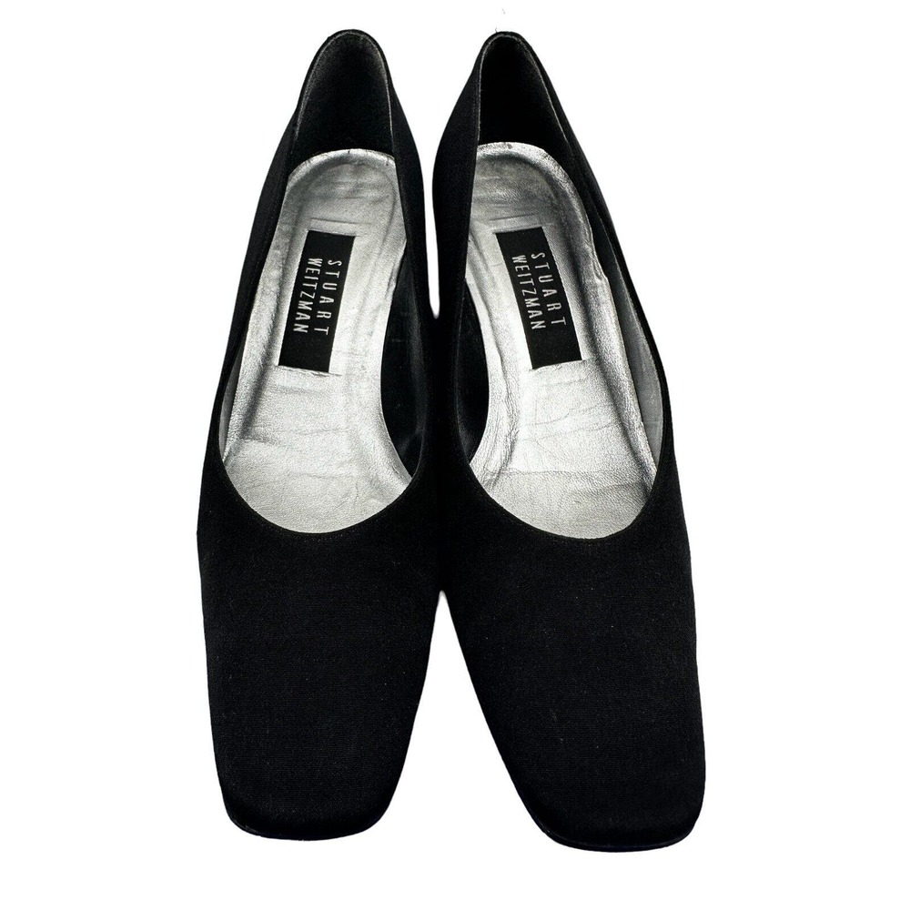 stuart weitzman‎ Womens SAGA BLACK MALAY-S2754027 Size 8 B
